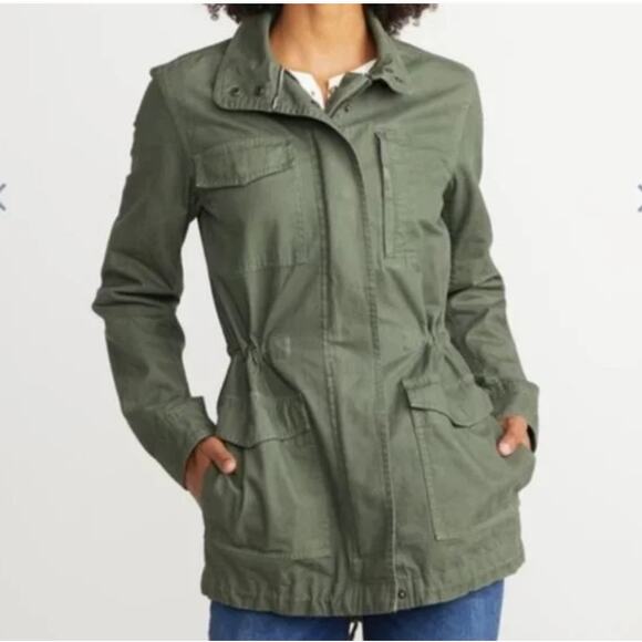 Marine Layer Jackets & Blazers - Marine Layer Harriet Utility Jacket in Olive Green Size Medium